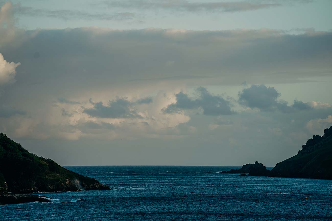 Evening view across Salcombe Estuary