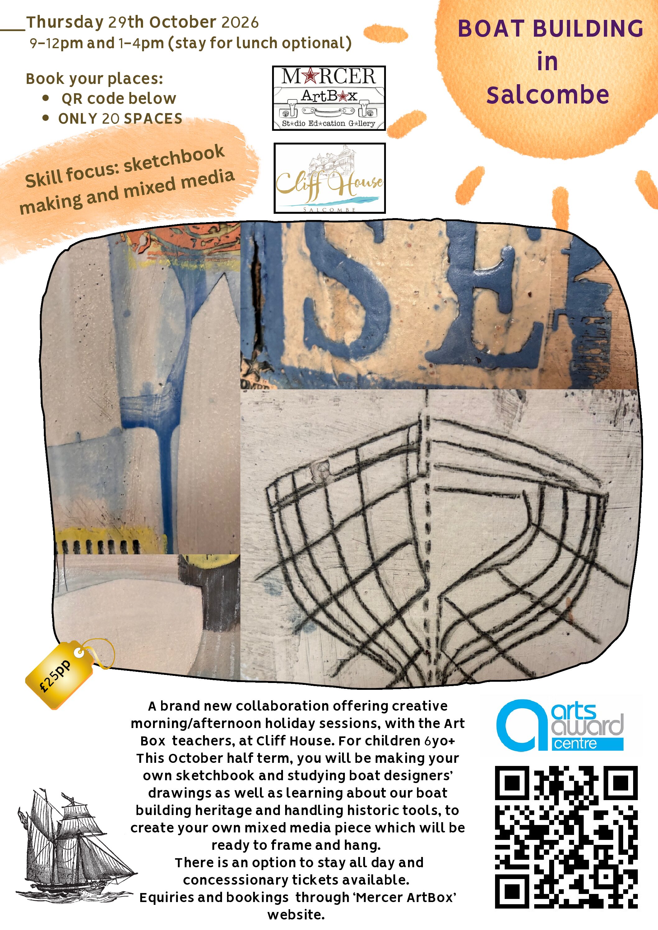Mercer Artbox Half Term Art Workshop