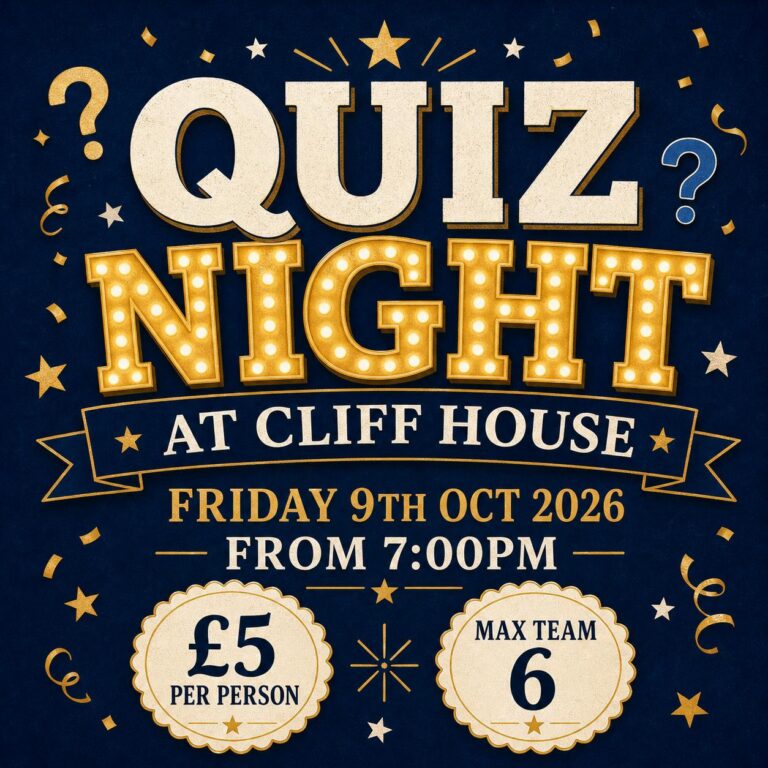 Cliff House Friends Quiz night